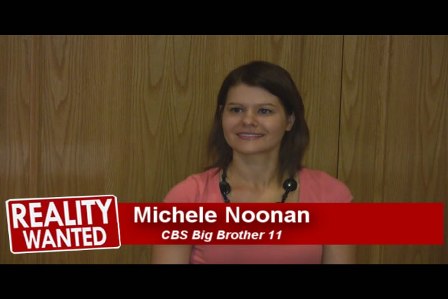 Michele Noonan of CBS's Big Brother 11