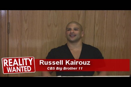 Russell Kairous of CBS's Big Brother 11