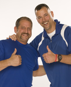 Michael Naylor & Louie Stravato from The Amazing Race 16