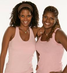 Monique Pryor and Shawne Morgan from The Amazing Race 16