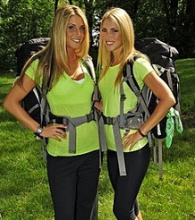 Katie Seamon and Rachel Johnston from The Amazing Race 17