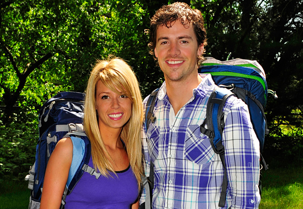 Thomas Wolfard and Jill Haney from The Amazing Race 17