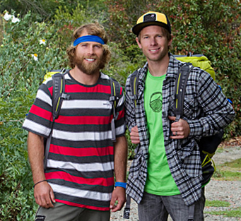 Andy Finch and Tommy Czeschin from The Amazing Race 19