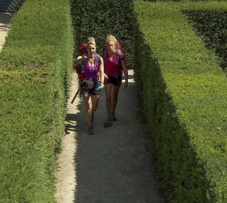 Ally and Ashley of The Amazing Race 23