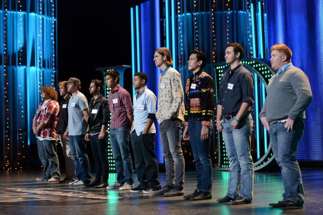 American Idol 12 Hollywood Week - Boys Part 1