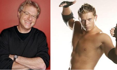 Jerry Springer and Mike 