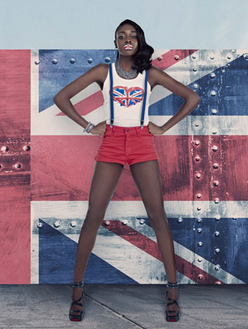 Alisha from America's Next Top Model: British Invasion