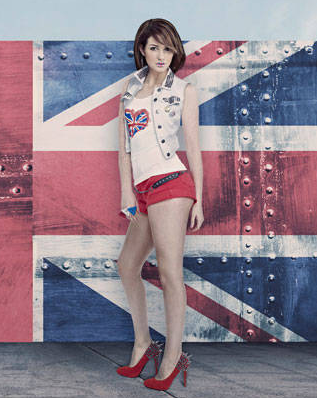 Ashley from America's Next Top Model: British Invasion