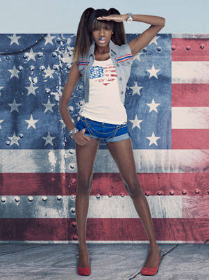 Eboni from America's Next Top Model: British Invasion