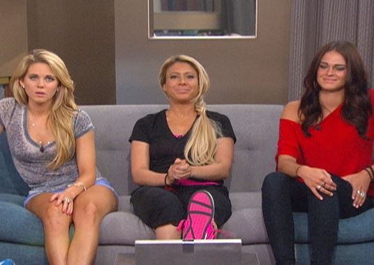Aaryn, Gina Marie, and Kaitlin of Big Brother 15
