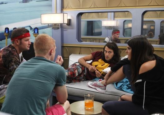 Judd, Andy, McCrae, and Amanda of Big Brother 15