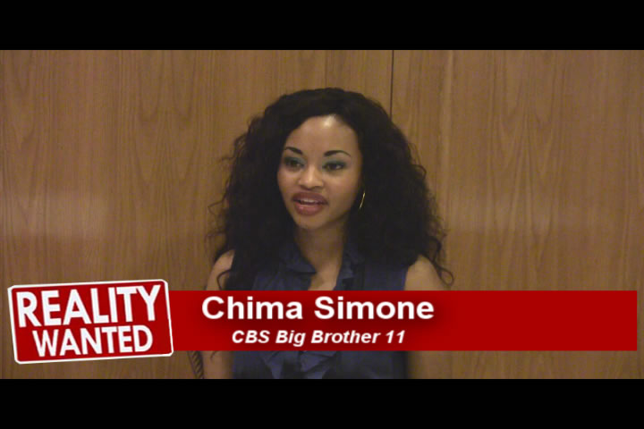 Chima Simone from Big Brother 11