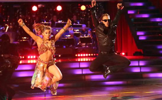 Shawn Johnson and Derek Hough Dancing With the Stars All Stars