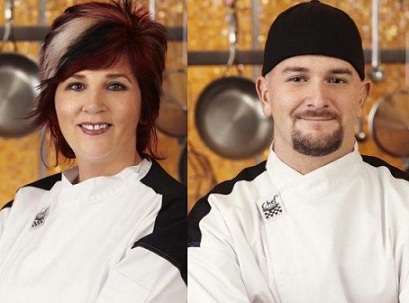 Lisa LaFranca and Lewis Curtis from Hell's Kitchen Season 8