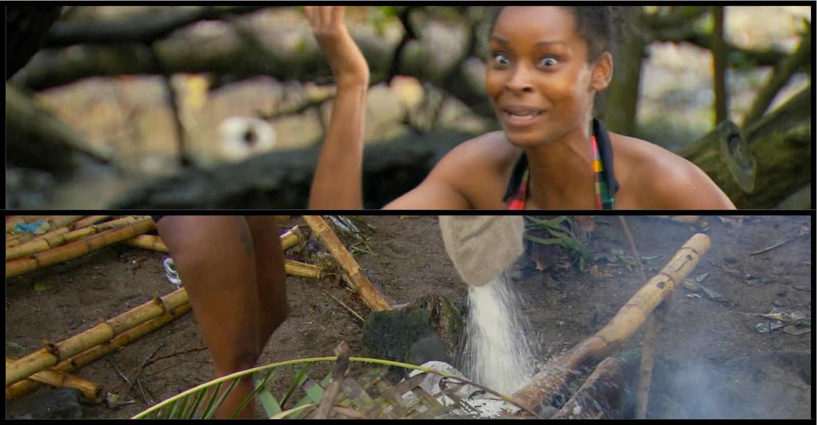 J'Tia - latest member of Survivor to be eliminated.