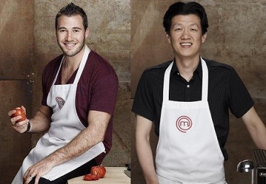 Sharone Hakman and Mike Kim from MasterChef
