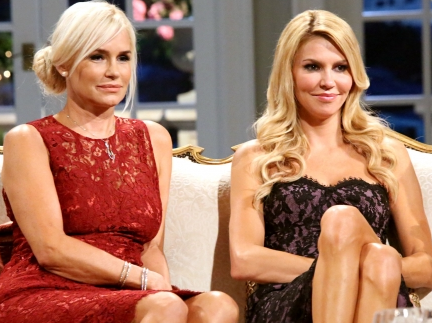 Yolanda and Brandi on The Real Housewives of Beverly Hills