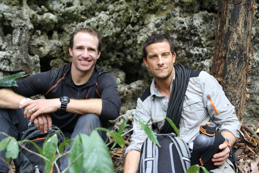 Running Wild With Bear Grylls and Drew Brees in the Jungle