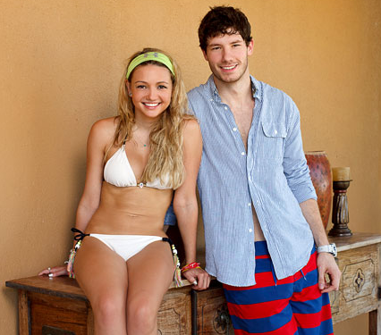 Dustin Zito and Heather Marter from The Challenge: Battle of the Exes