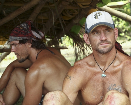 Hayden and Brad of Survivor: Blood Vs. Water