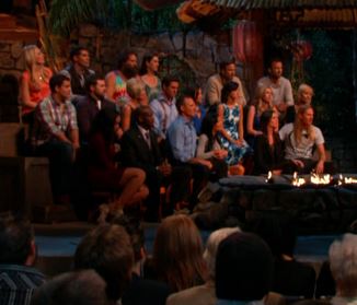 The Survivor: Blood Vs. Water reunion on CBS