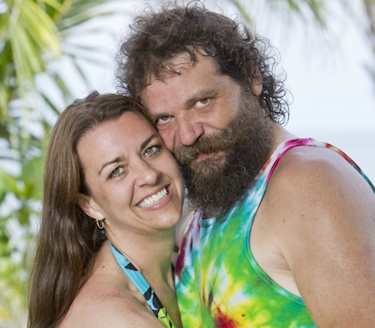 Rupert and Laura of Survivor: Blood Vs. Water