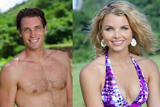 Reynold Toepfer and Andrea Boehlke of Survivor: Caramoan