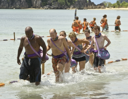 The Bikal tribe on Survivor Caramoan