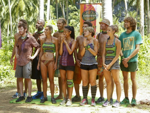 The final 11 on Survivor: Caramoan