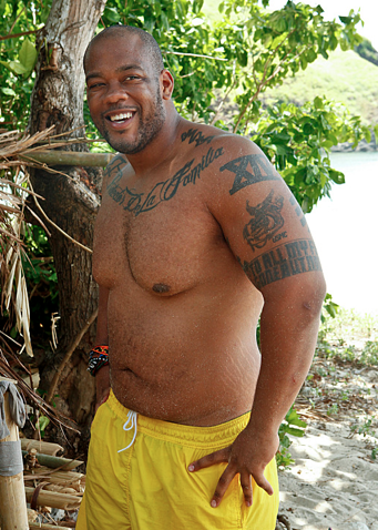 Shamar Thomas of Survivor: Caramoan