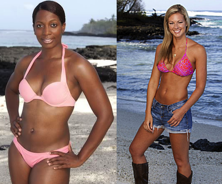 Sabrina Thompson and Chelsea Meissner from Survivor: One World