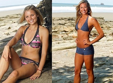 Andrea Boehlke and Ashley Underwood from Survivor: Redemption Island