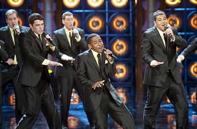 The YellowJackets from The Sing Off Season 3