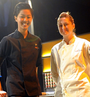 Kristen Kish and Brooke Williamson of Top Chef Seattle