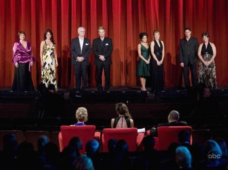 CONTESTANTS WALK THE RED CARPET WITH THEIR PARENTS AS THEIR DATES, ON ABC'S 